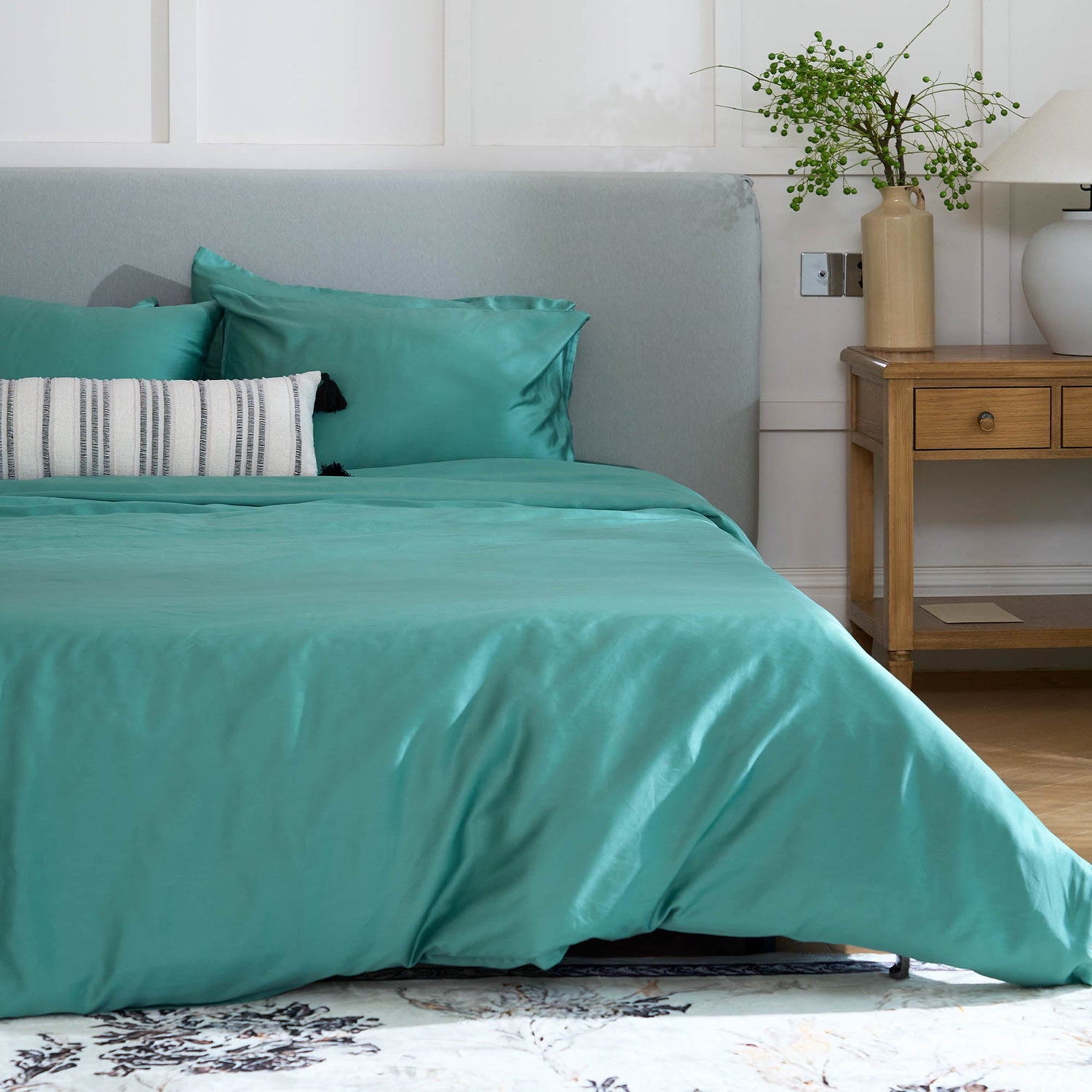Tesselle Bamboo Sheet Sofakovers™ Set  | Complete Set (Fitted Sheet, Duvet Cover and 2 Pillowcases)