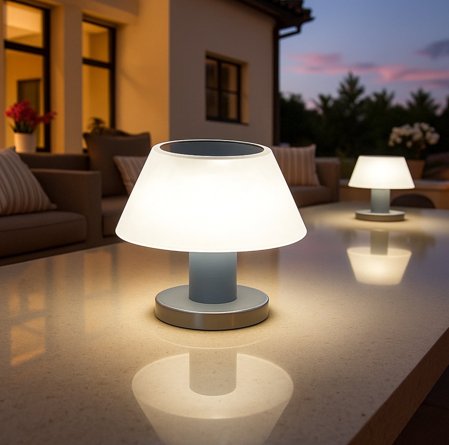 Nomaenest Solairetta | Wireless Solar Table Lamp