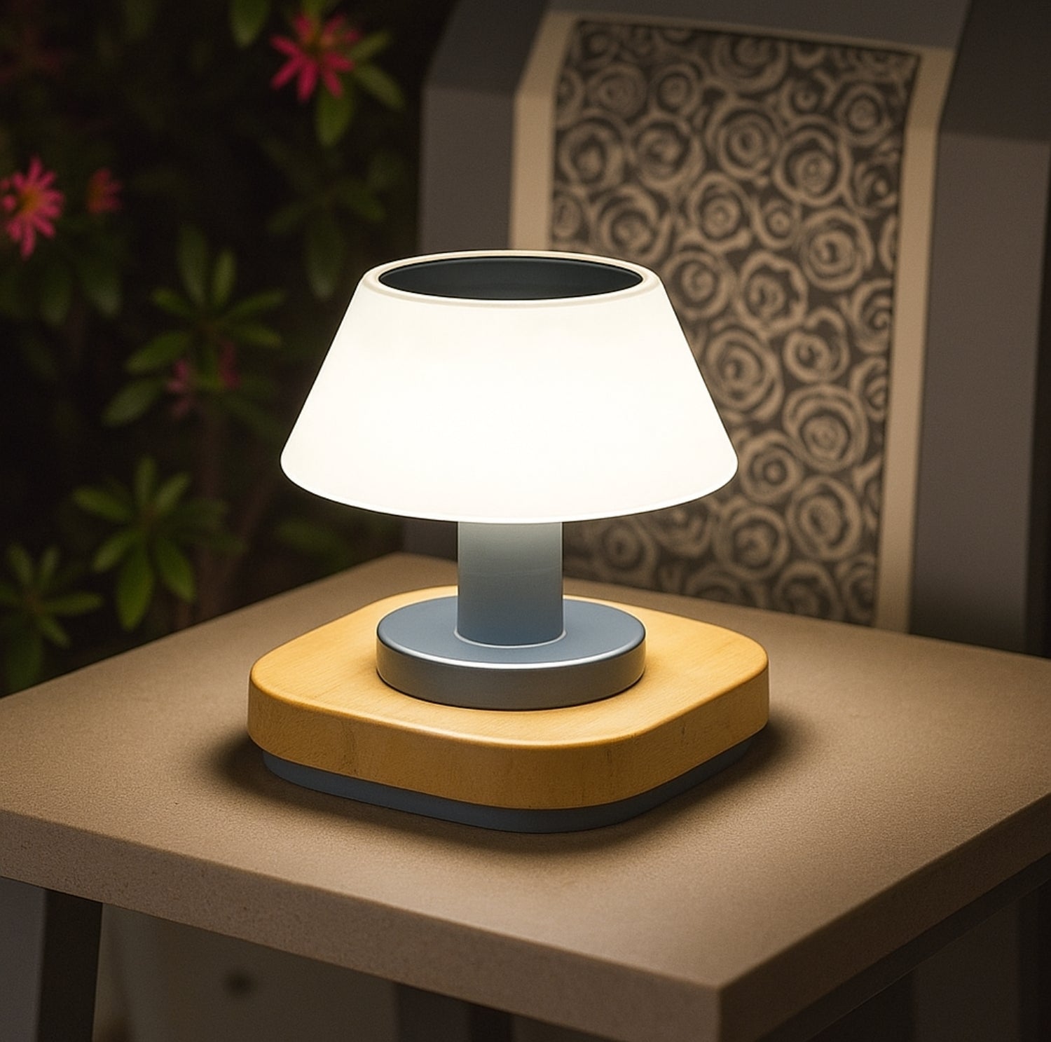 Nomaenest Solairetta | Wireless Solar Table Lamp