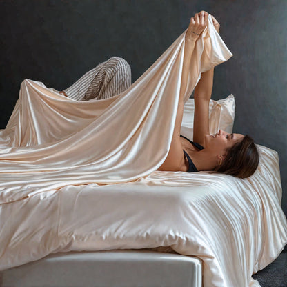 Tesselle Bamboo Sheet Sofakovers™ Set  | Complete Set (Fitted Sheet, Duvet Cover and 2 Pillowcases)
