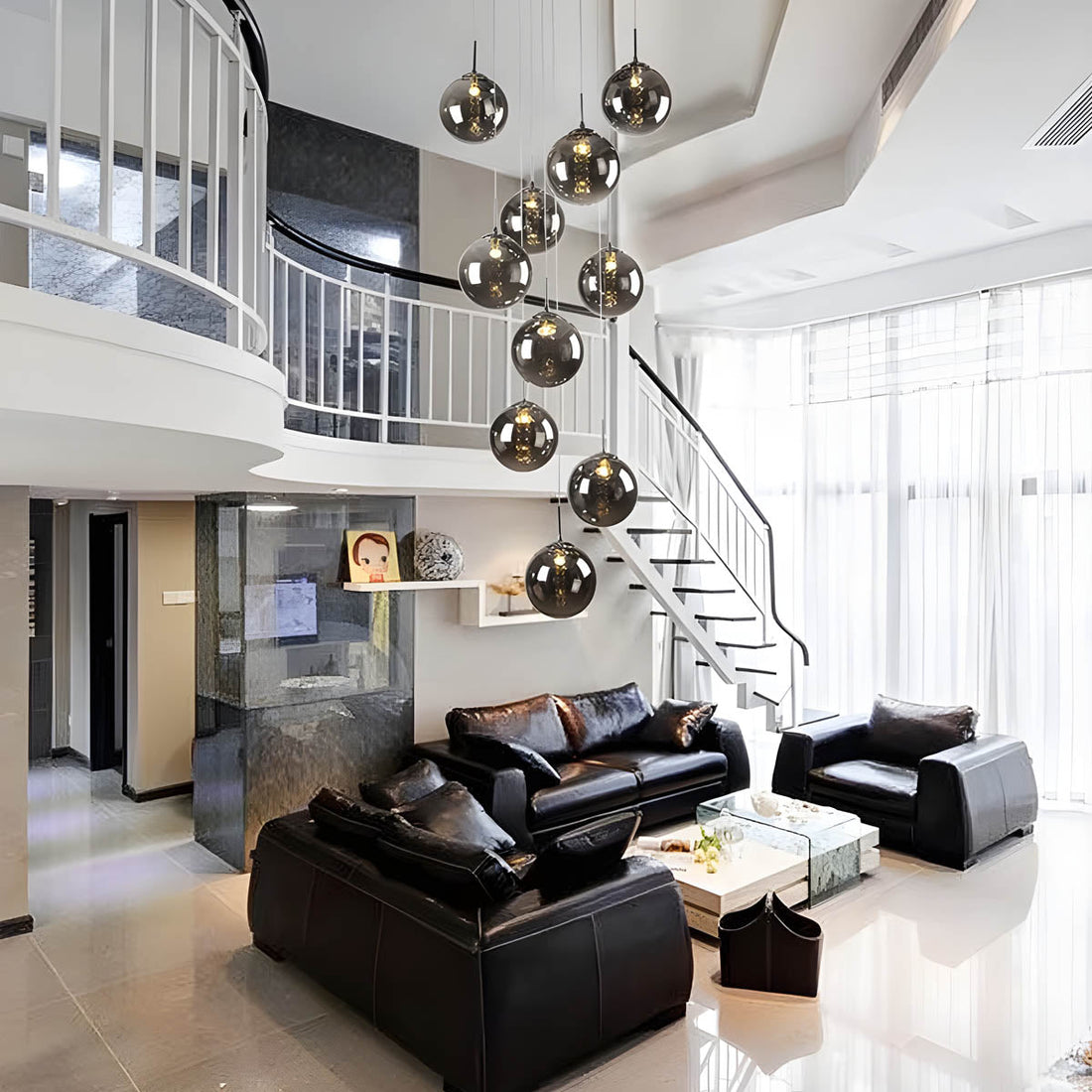 Nomaenest Elarion - Modern Aluminum Chandelier Light